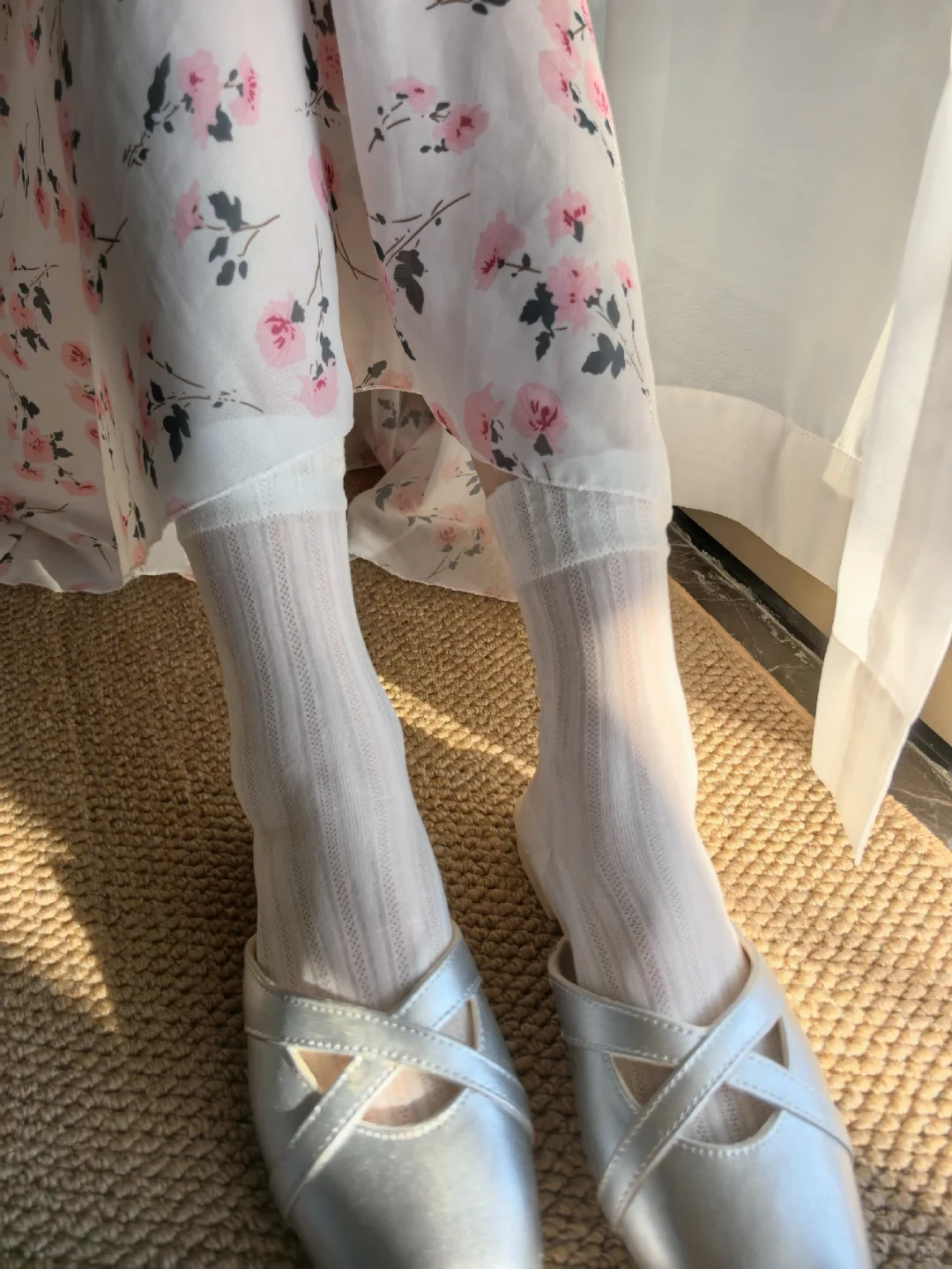 夏日凉爽❄冰丝袜,软噗噗的 敲好穿!