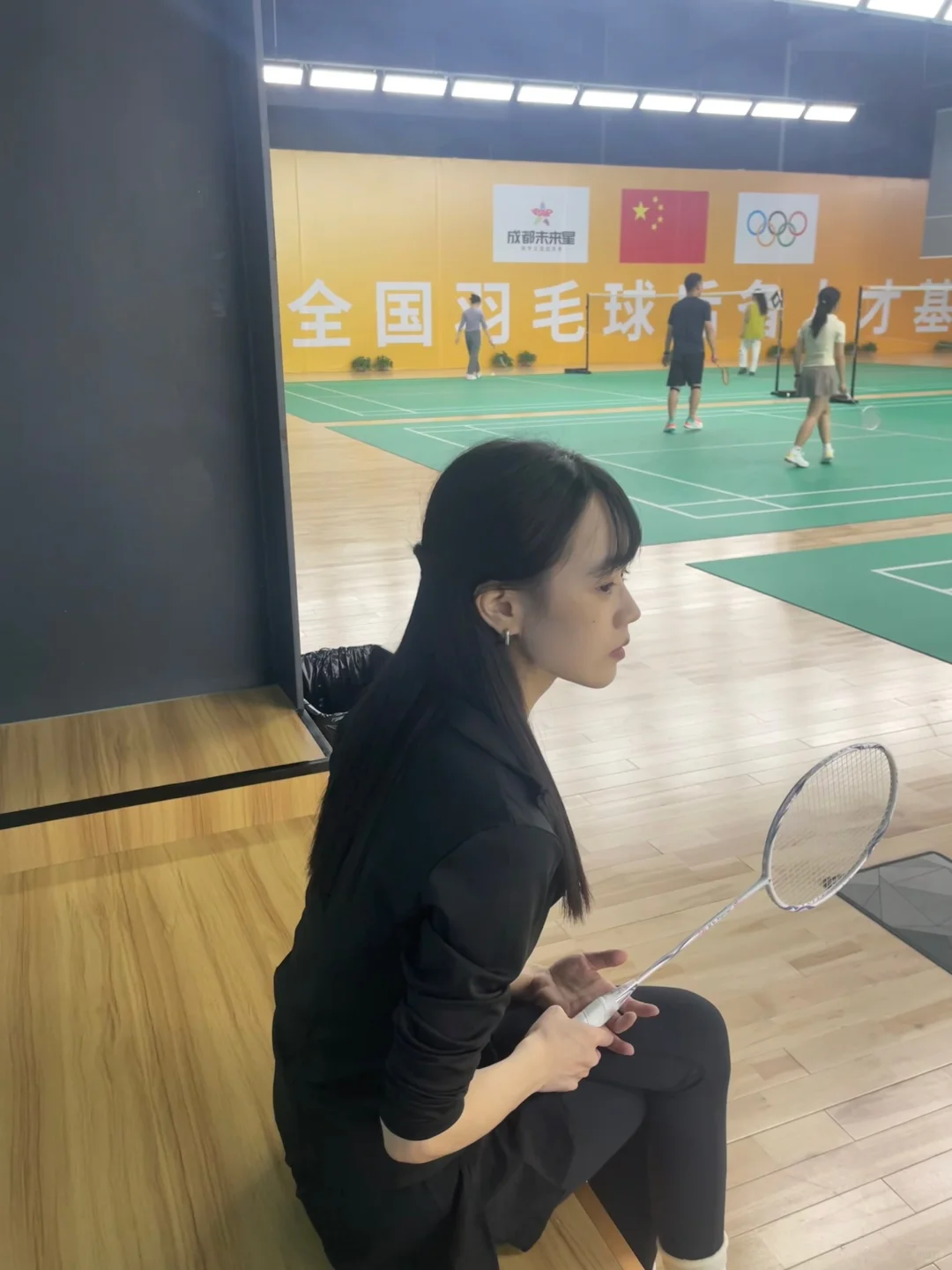 冬天也要鼓励自己去打羽毛球🏸️