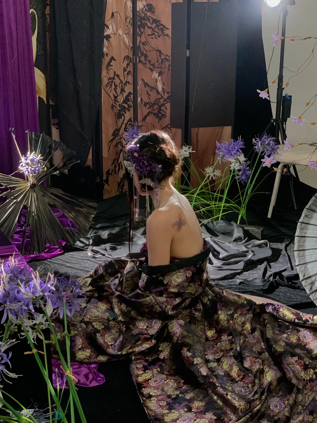 “枯骨生花💜”一眼万年的和服Live～｜杭州写真