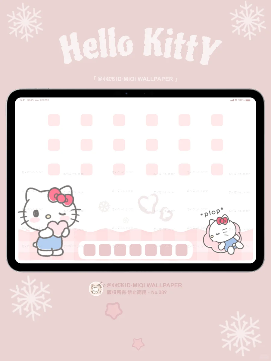 89|HelloKitty凯蒂猫|平板壁纸