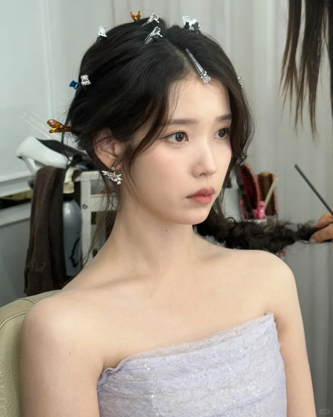 IU女神更新ins了🫶好美好美