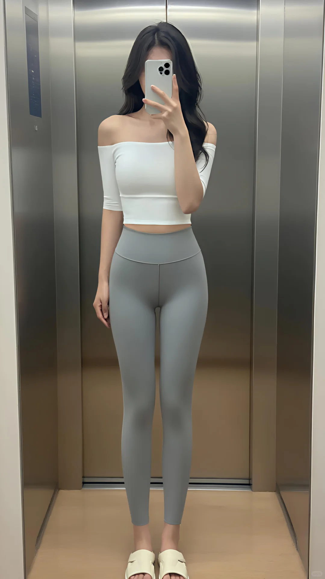 瑜伽裤好显身材！