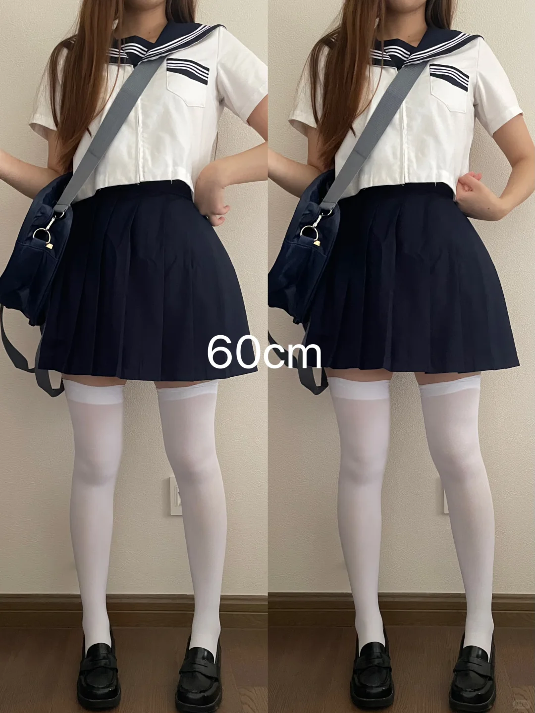 jk袜不同颜色长度分享~