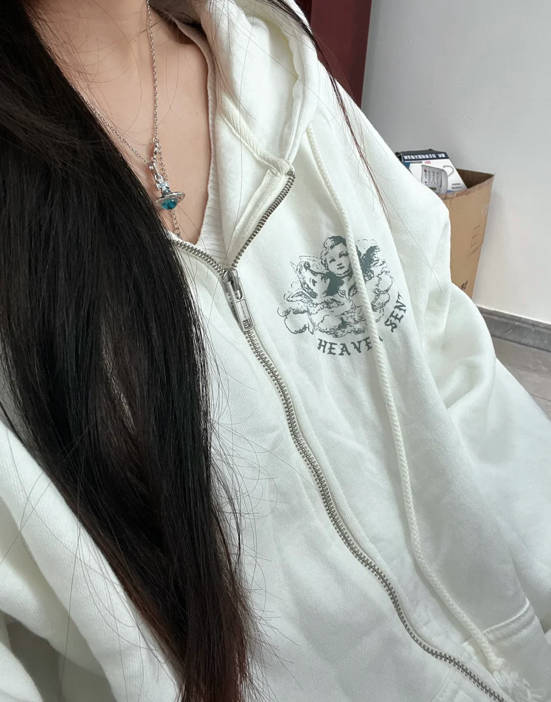 BM小天使外套好奶！穿上有种清冷的感觉