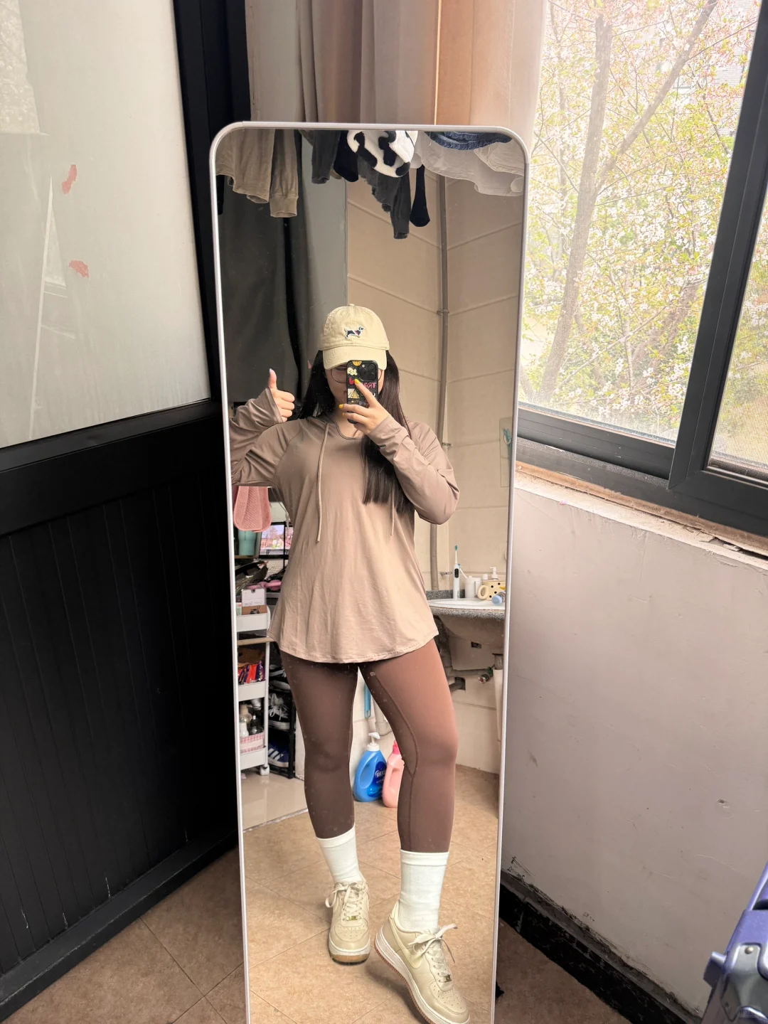 130斤！胖mm穿这套去健身房😱不再害羞