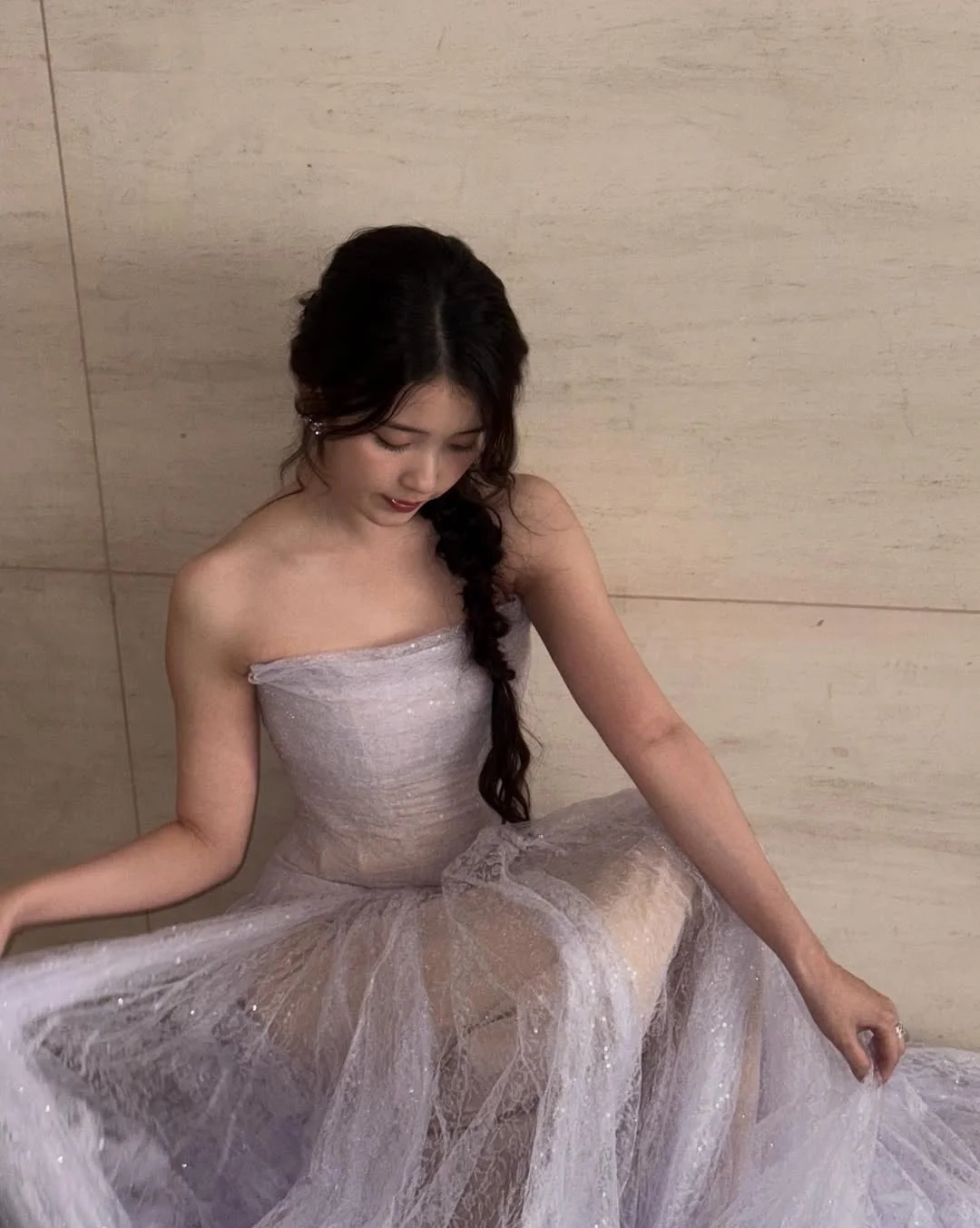 IU女神更新ins了🫶好美好美