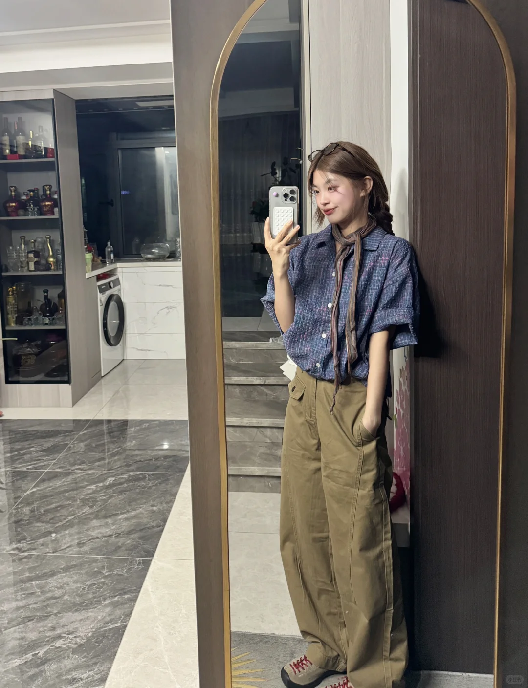 夏日ootd！文艺复古调调很特别也～
