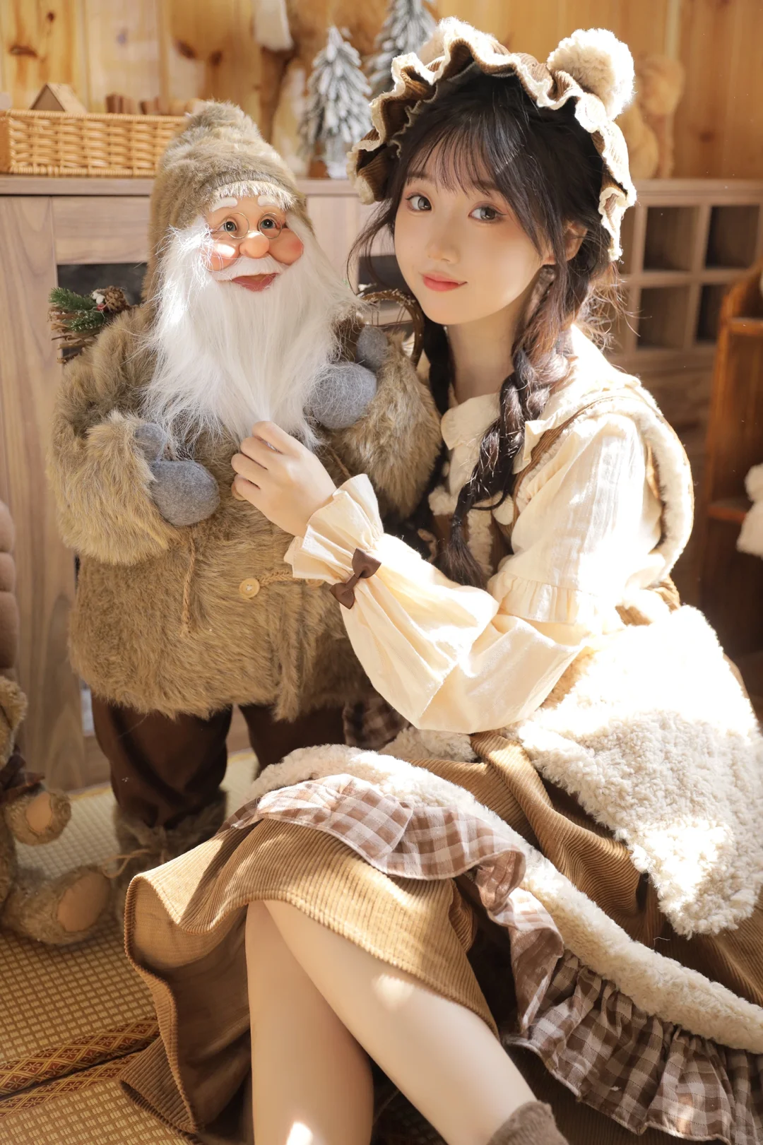 椰蓉烤奶，圣诞洋娃娃和她的小熊🎄🧸