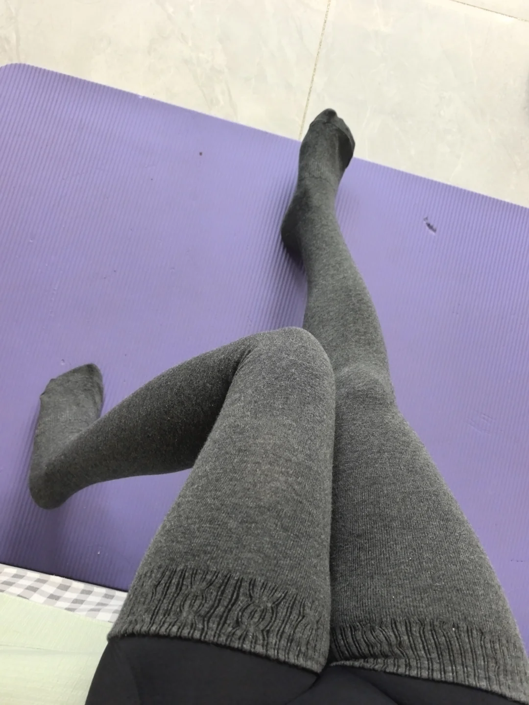 谁懂这种可以包裹住大粗腿大腿袜的含金量‼️