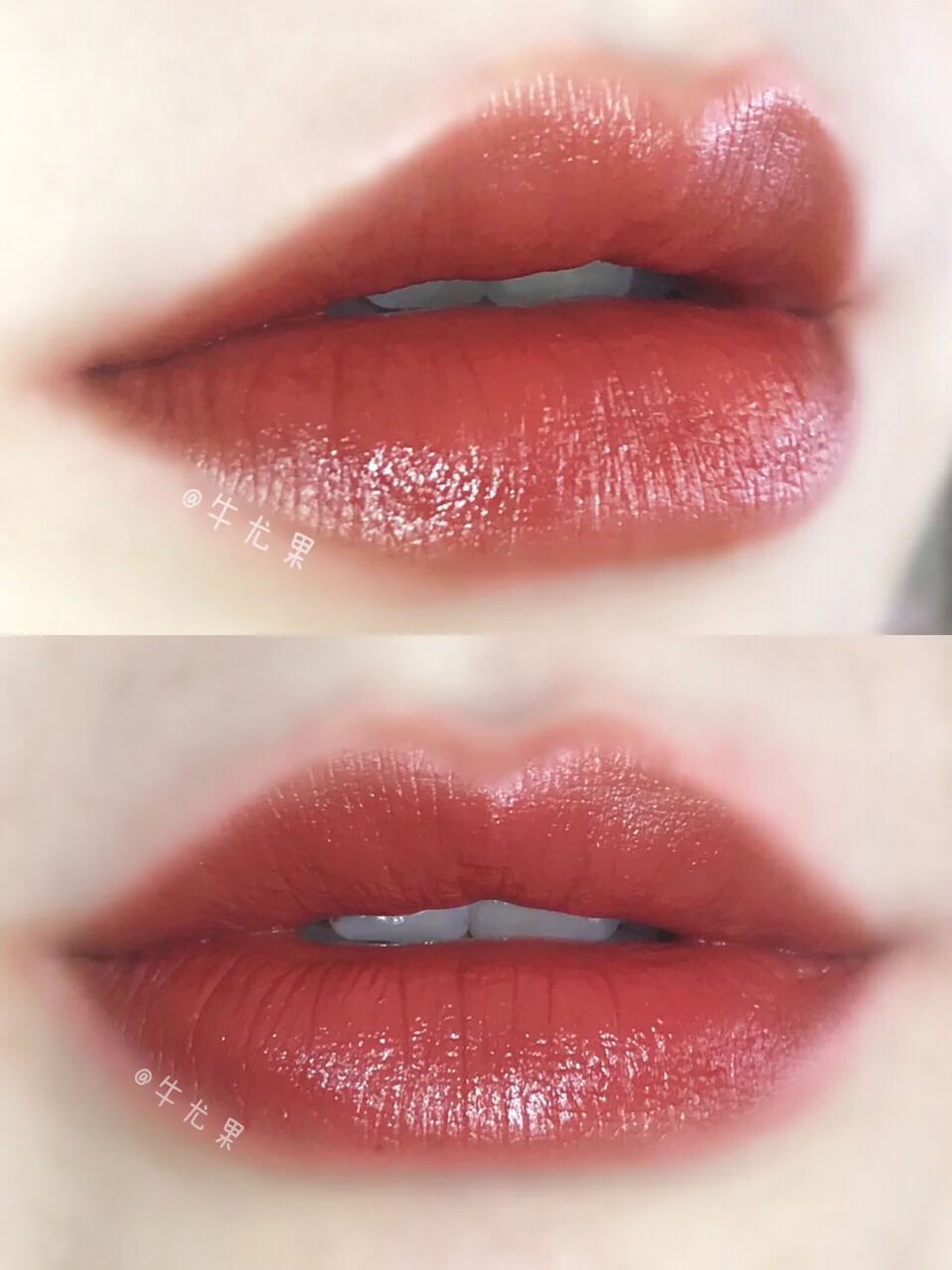 国货口红试色|砖红色 草莓红 枫叶色「平价大牌替代」
