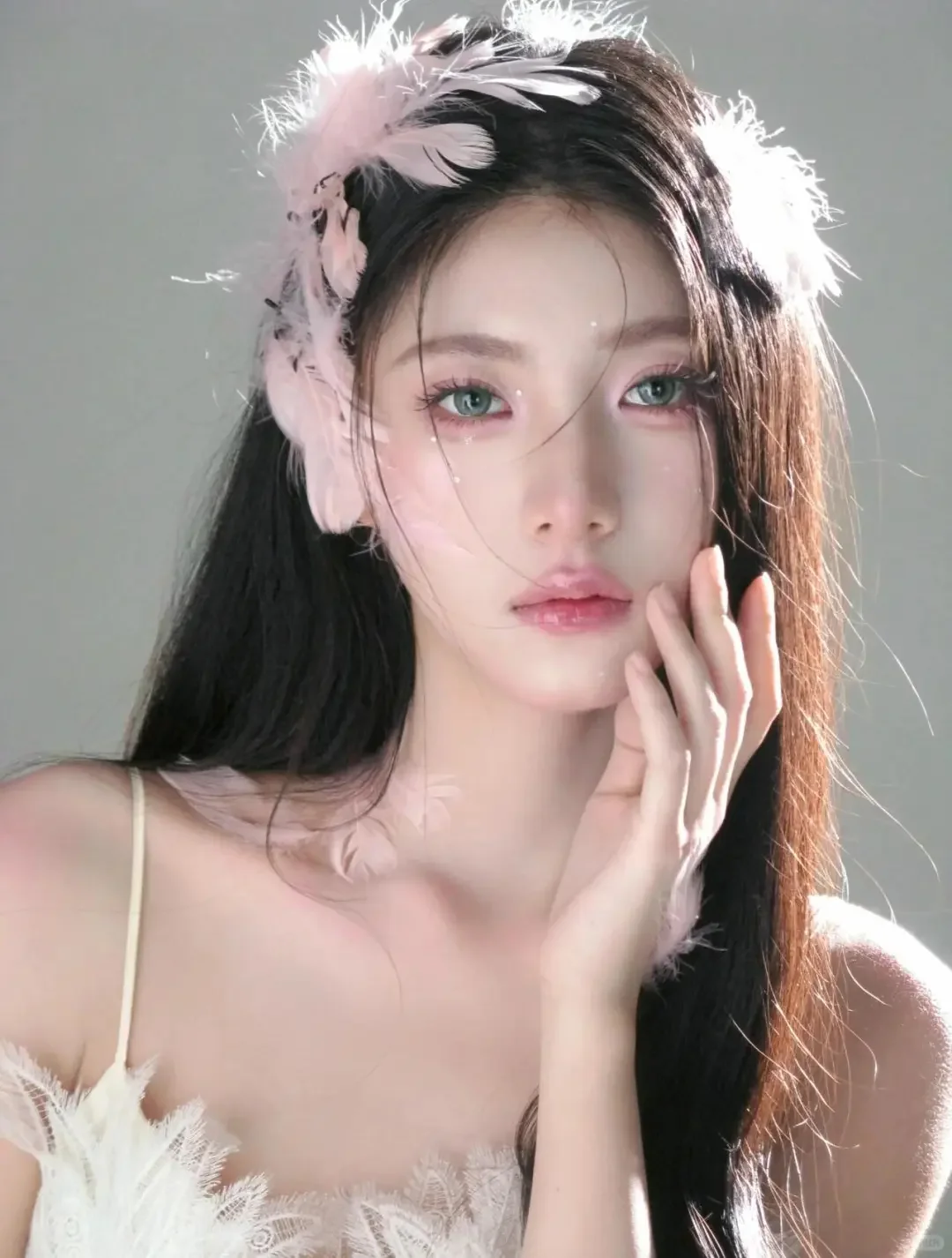 羽毛纯欲肖像写真✨美神降临|临沂