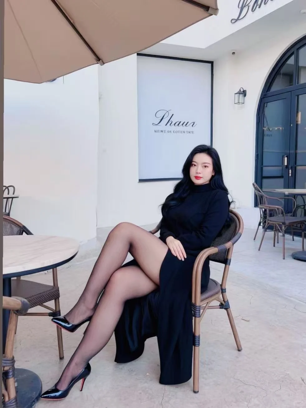 御姐微胖，成熟女人，黑丝
