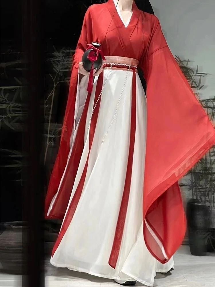 👘魏晋风华，大袖齐腰美✨