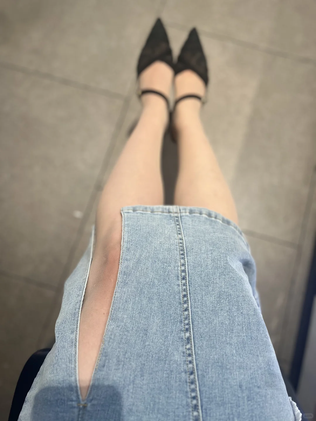 真的好喜欢我的牛仔裙