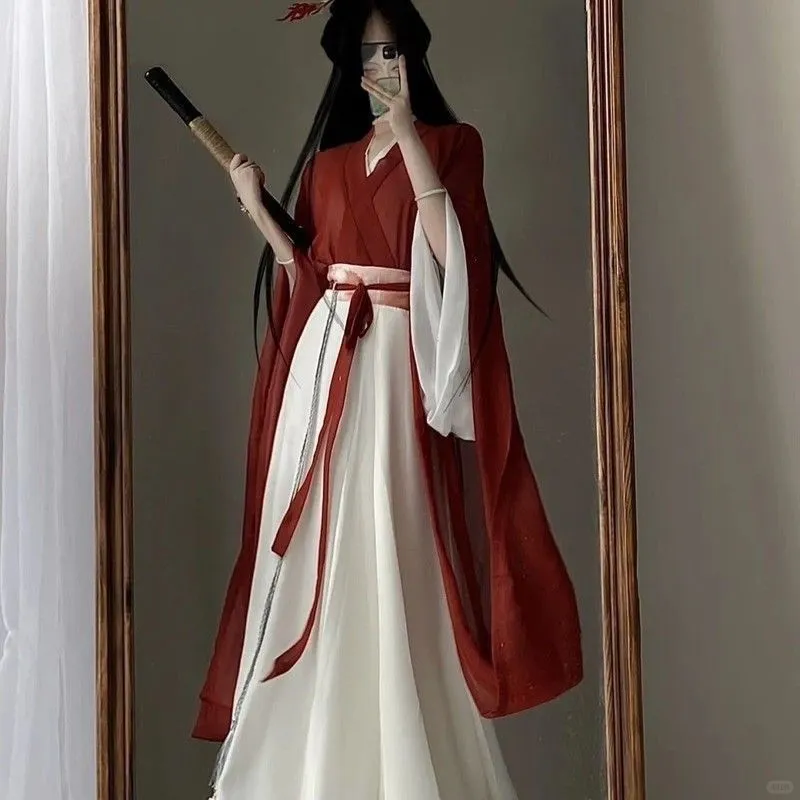 👘魏晋风华,大袖齐腰美✨