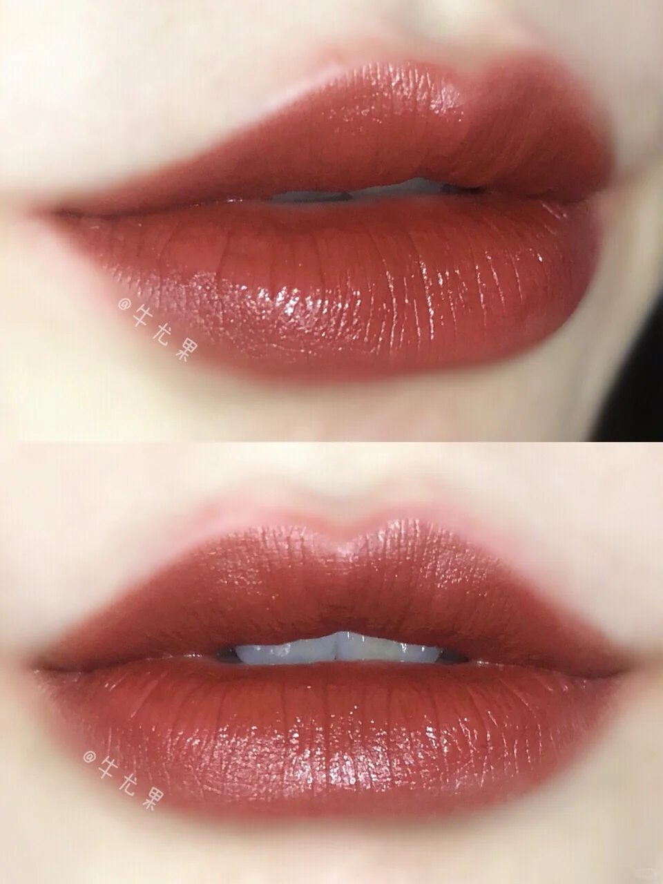 国货口红试色|砖红色 草莓红 枫叶色「平价大牌替代」