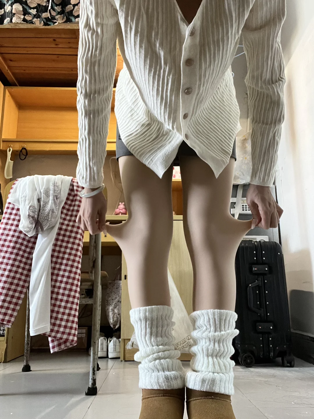 我不说谁看得出一杯奶茶钱的光腿神器!