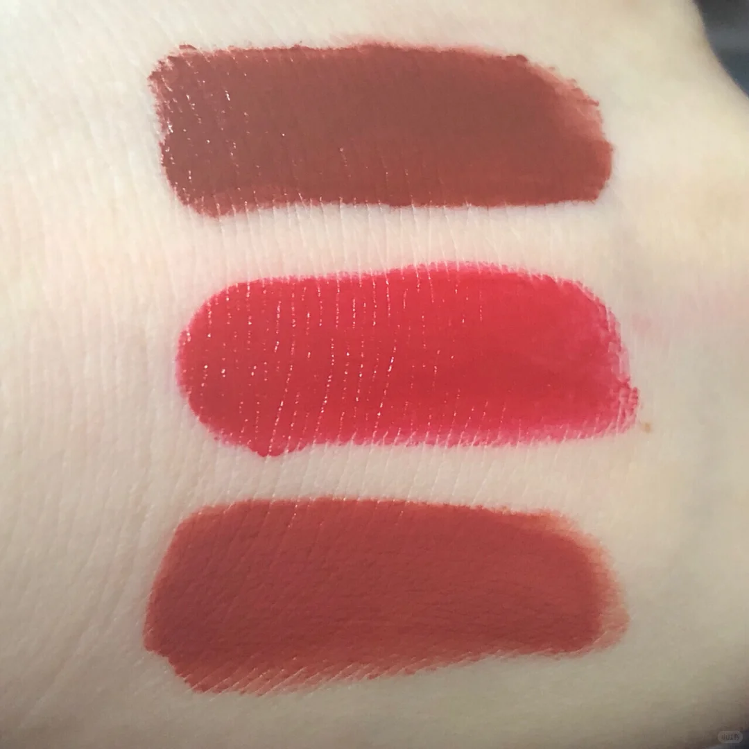 国货口红试色|砖红色 草莓红 枫叶色「平价大牌替代」