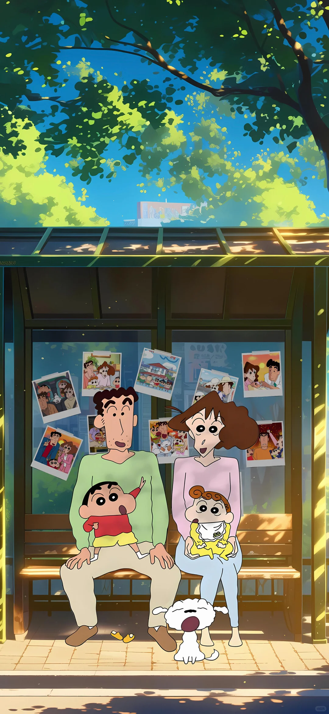 蜡笔小新治愈系壁纸🏞️