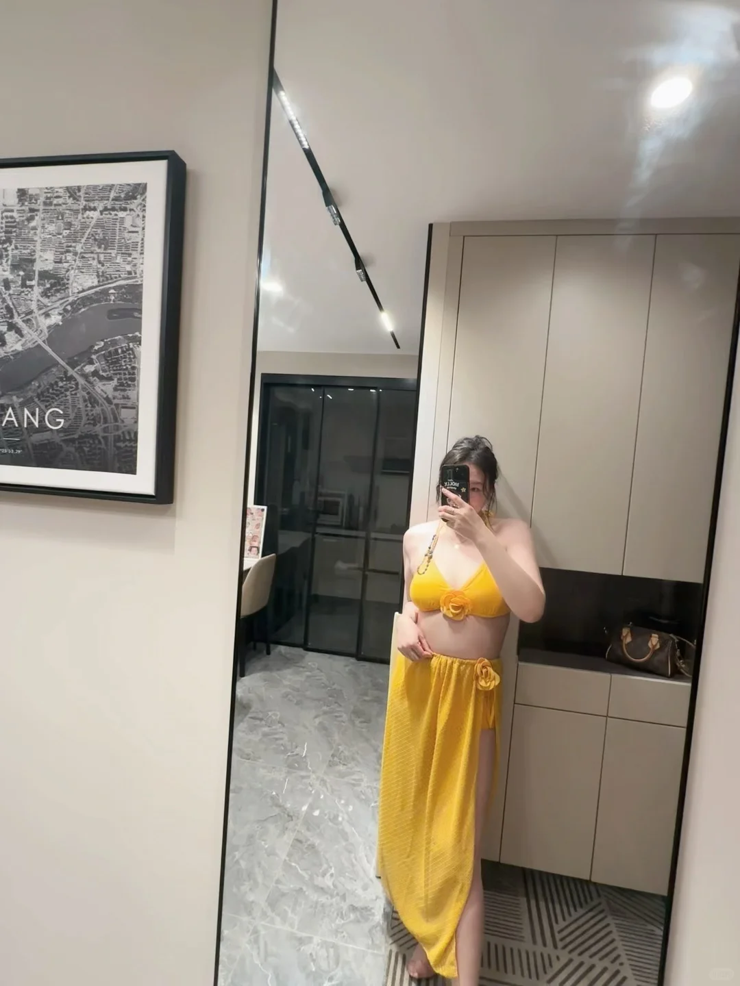 170｜150斤 微胖女孩的海岛比基尼泳衣 💛