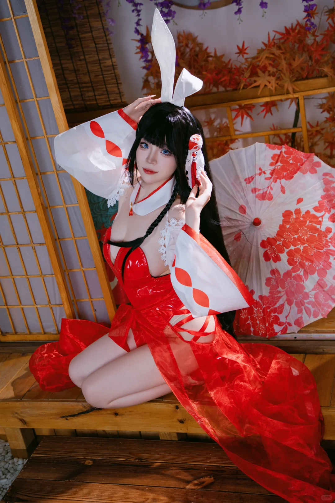 红色兔女郎也太顶了吧！