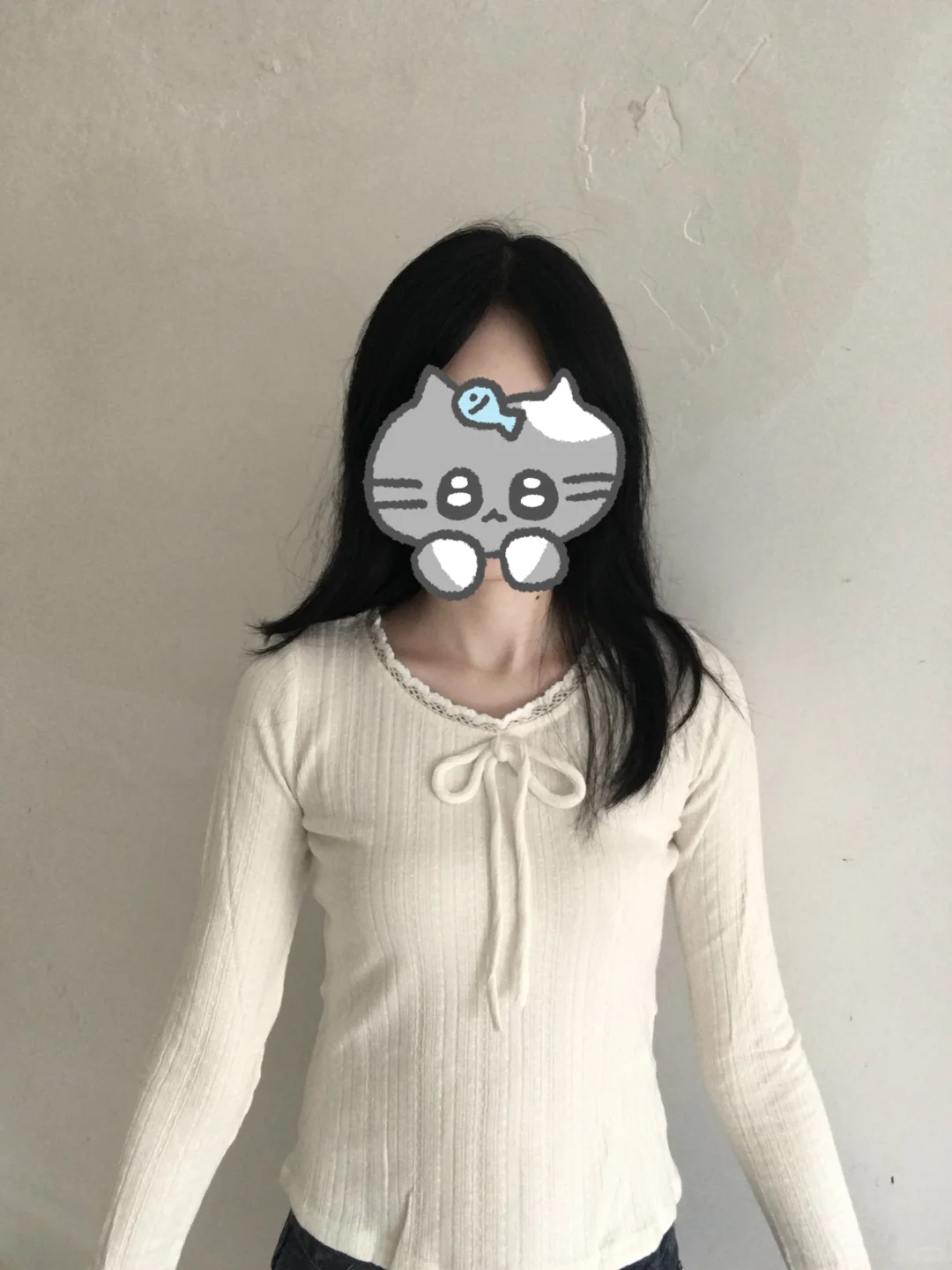 05女大学生的韩系长袖内搭分享合集