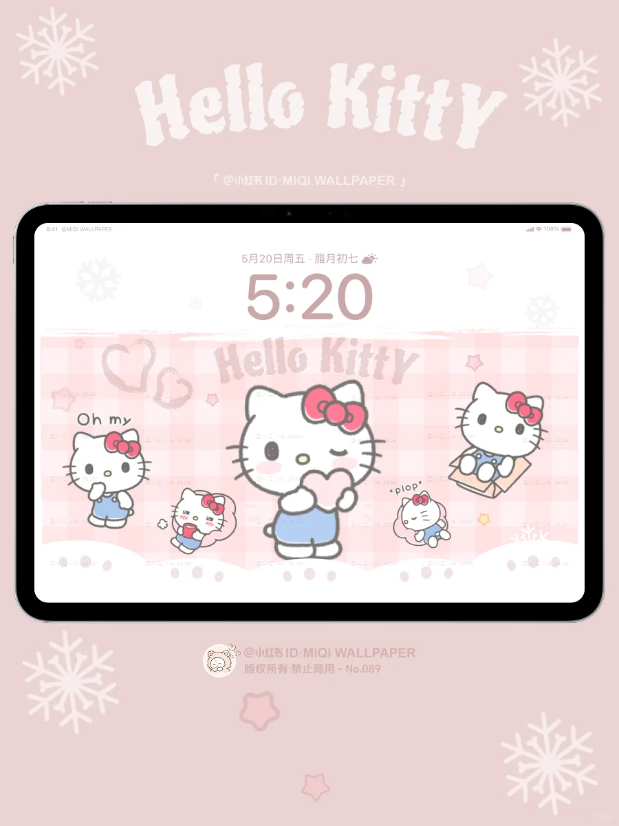 89|HelloKitty凯蒂猫|平板壁纸