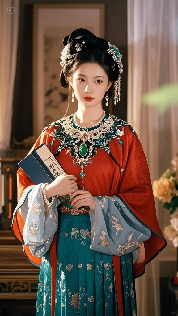 这样拍的古典美人绝了❤️