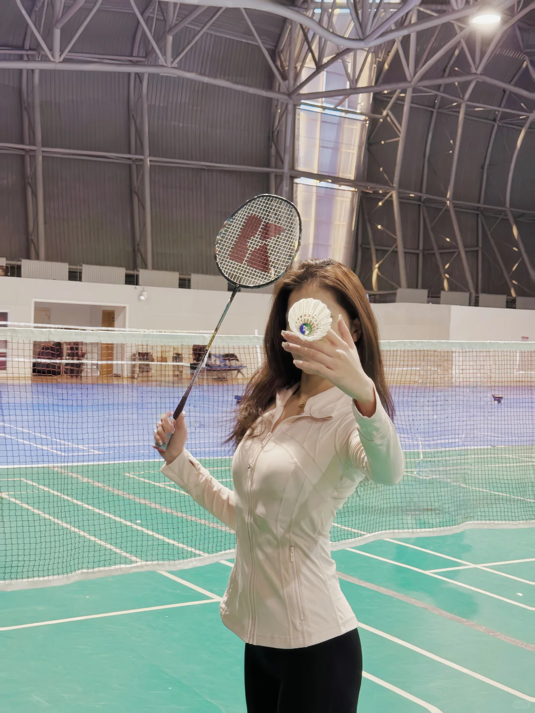 好天气打羽毛球🏸️