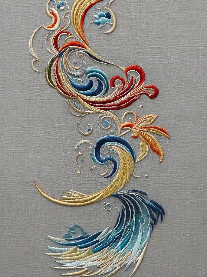 🌸刺绣分享 | 彩色的梦幻世界🌸