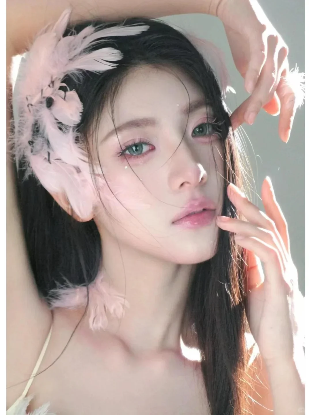 羽毛纯欲肖像写真✨美神降临|临沂