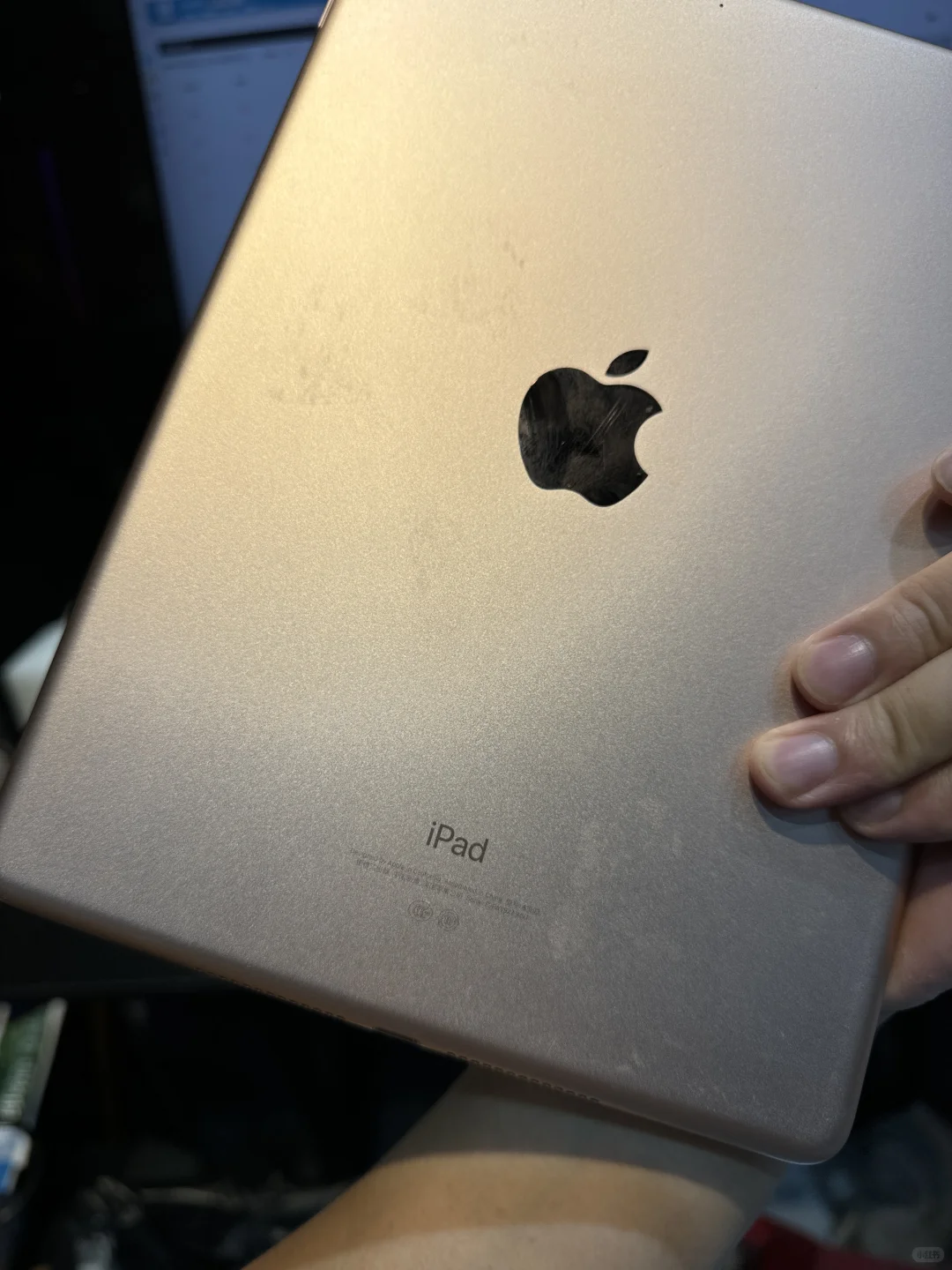 再次拿出一个ipad给粉丝，今日揭幕