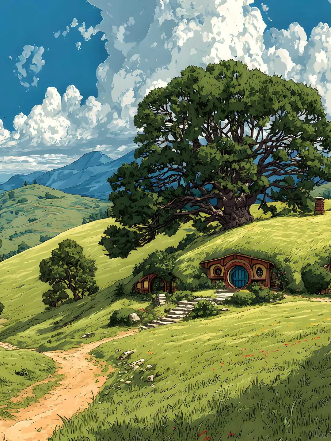 梦幻家园,霍比特人的小屋 018
