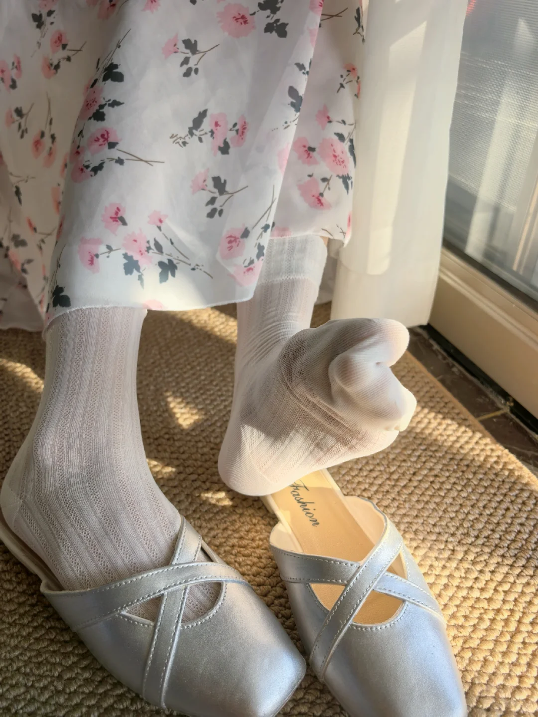 夏日凉爽❄冰丝袜,软噗噗的 敲好穿!