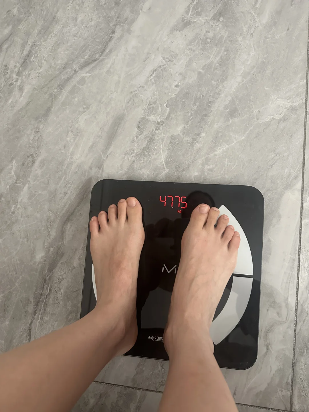 是我看错了吗?体重确定47.75kg???哈哈