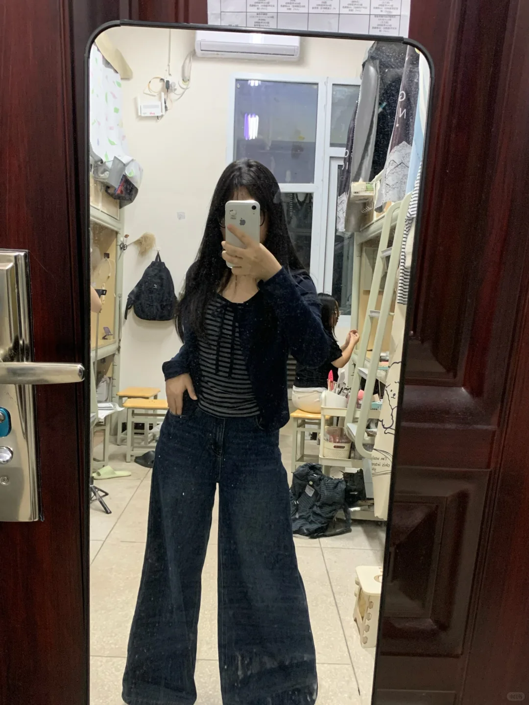 OOTD|女大学生早八简单穿搭