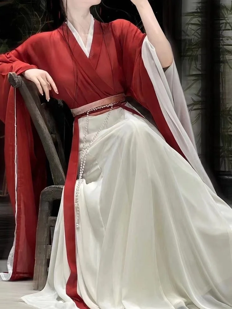 👘魏晋风华,大袖齐腰美✨