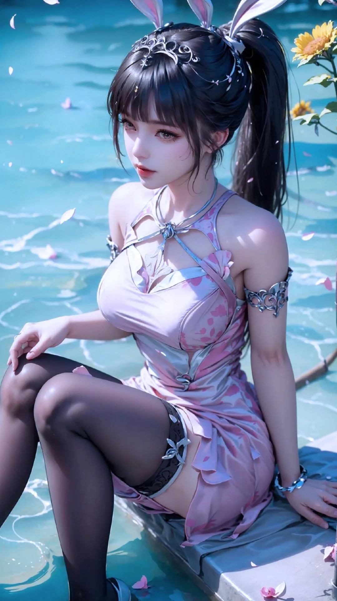 超可爱海滩小舞姐！