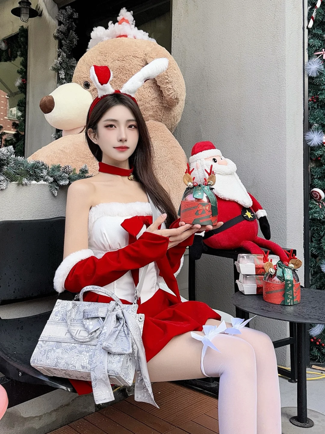 🎄✨🐰是圣诞兔女郎耶～