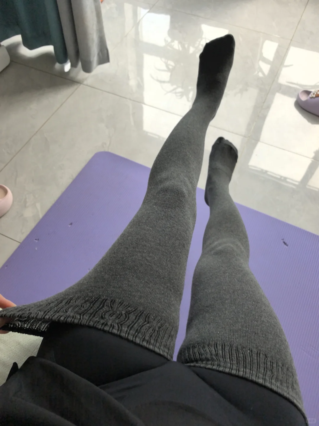 谁懂这种可以包裹住大粗腿大腿袜的含金量‼️