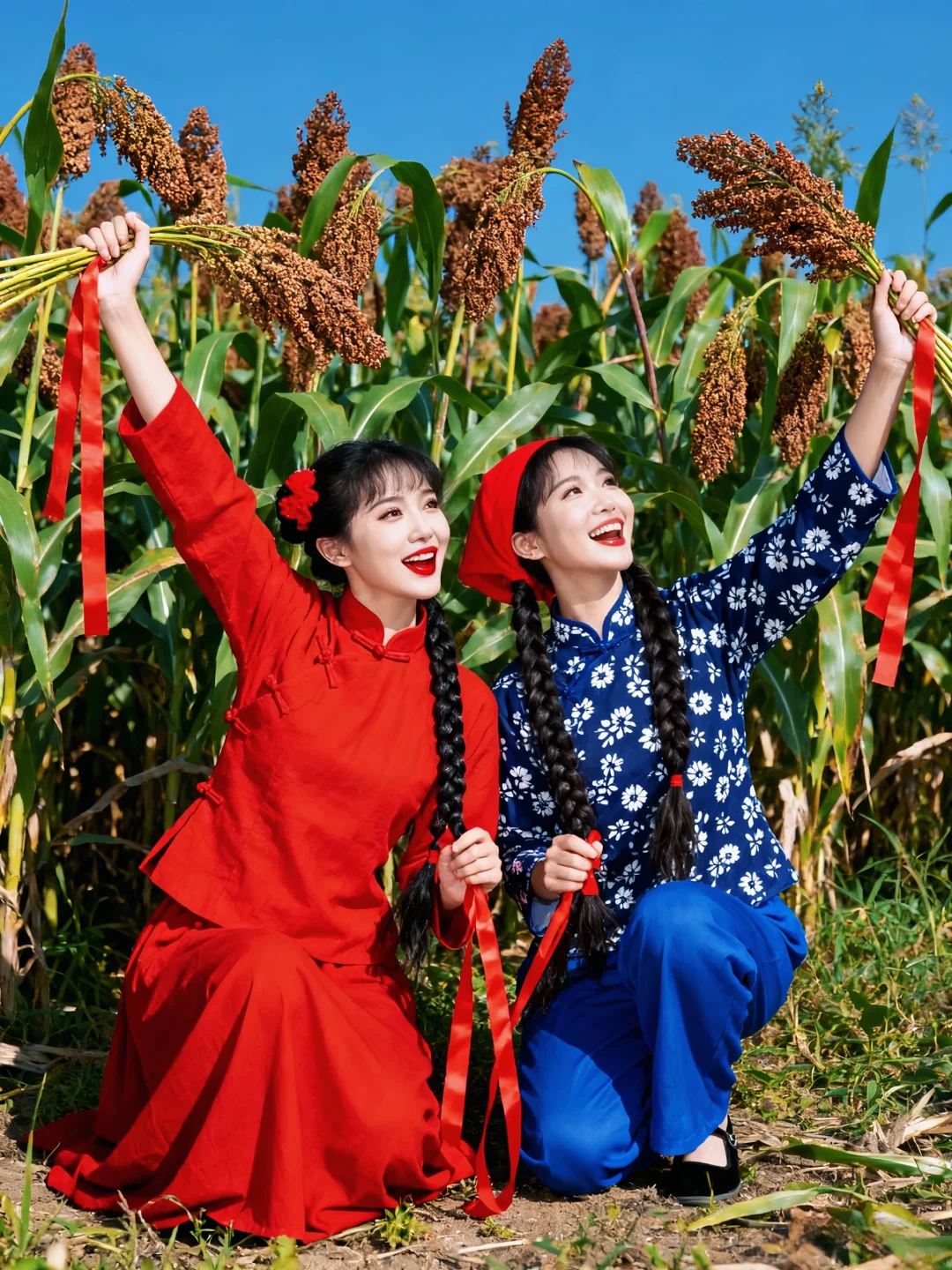 新川田园里的丰收季～🌾