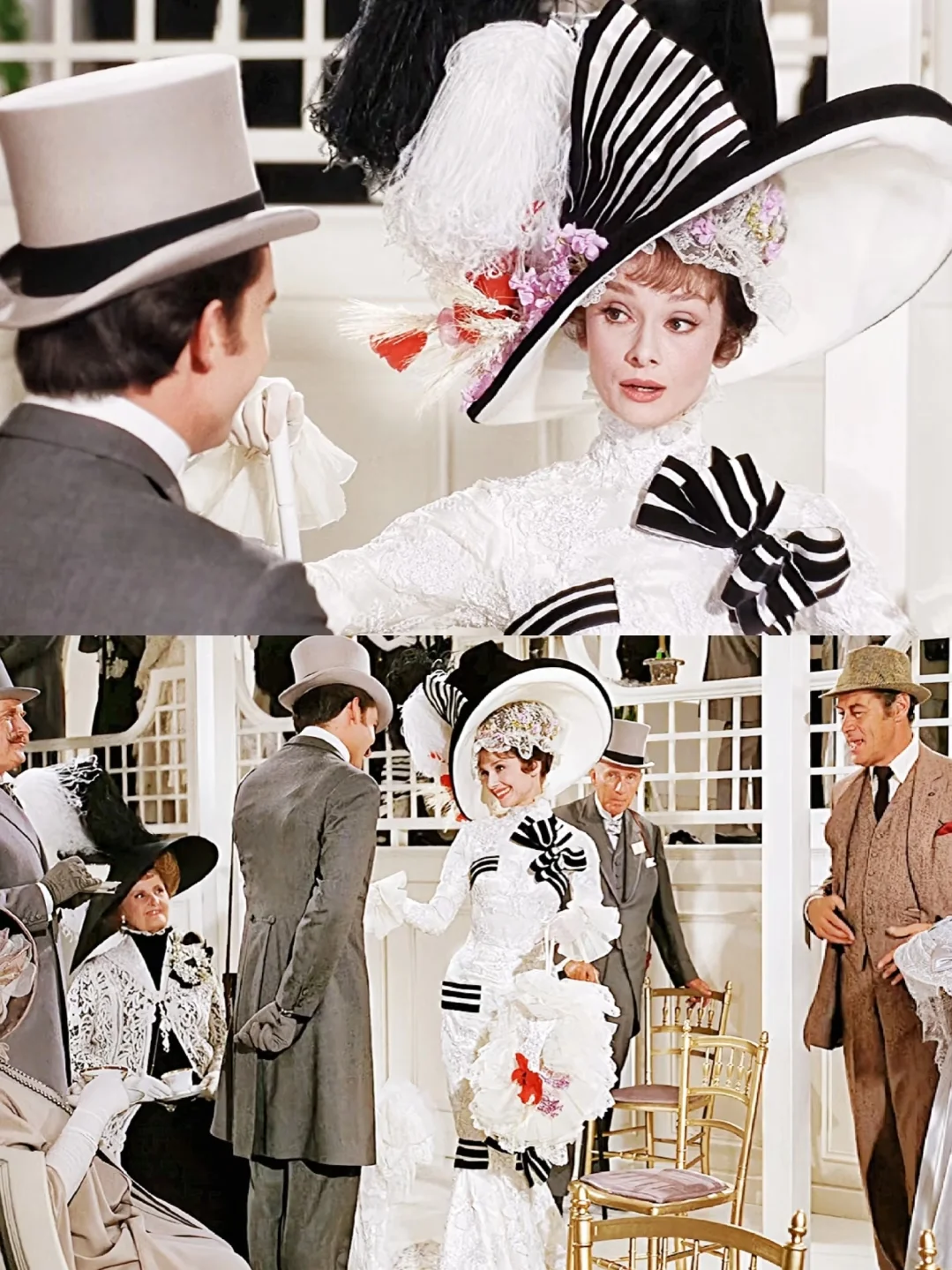 当赫本的黑白优雅邂逅复古胸衣