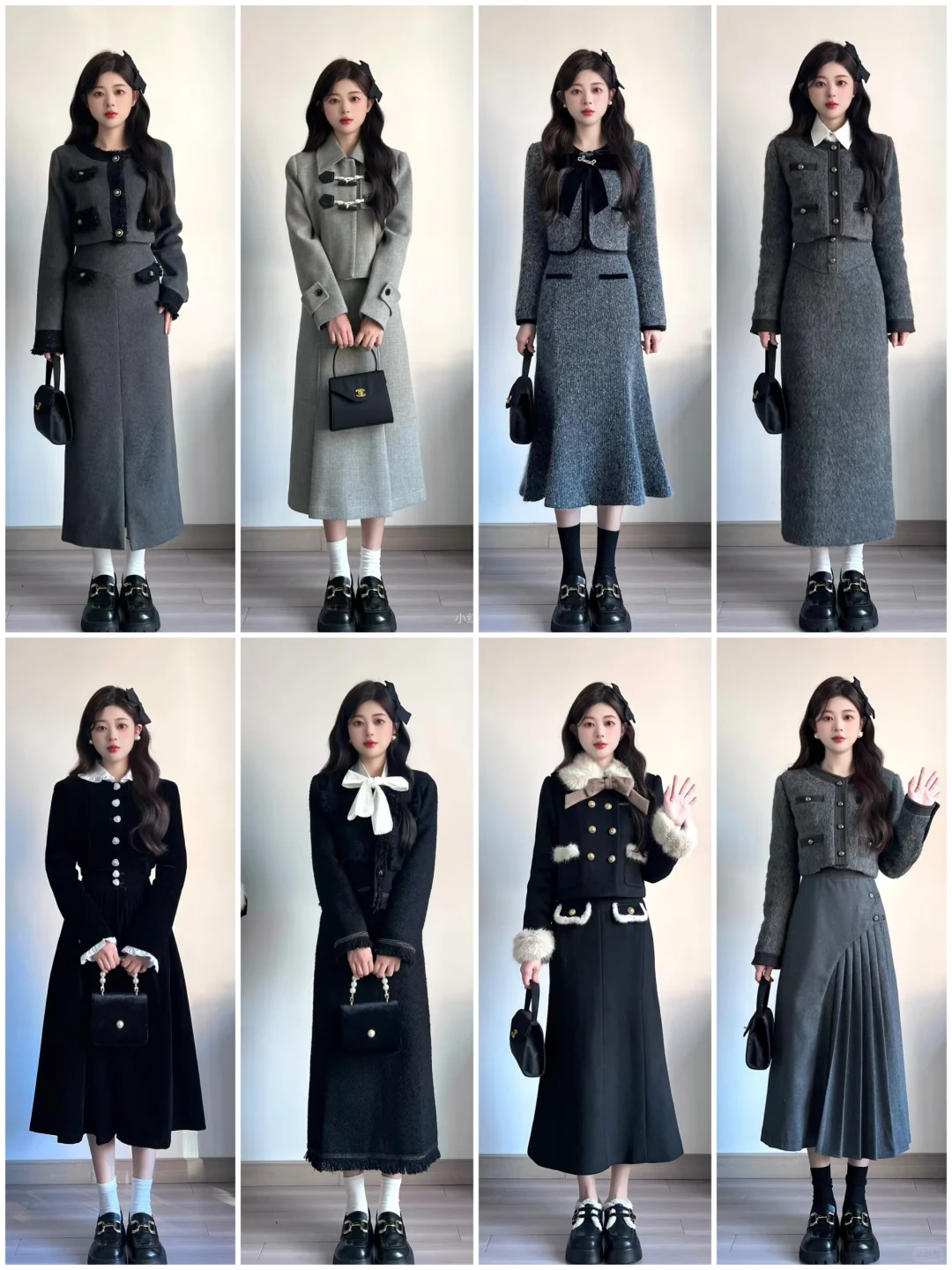 4⃣8⃣套|秋冬韩剧女主氛围感穿搭🎀