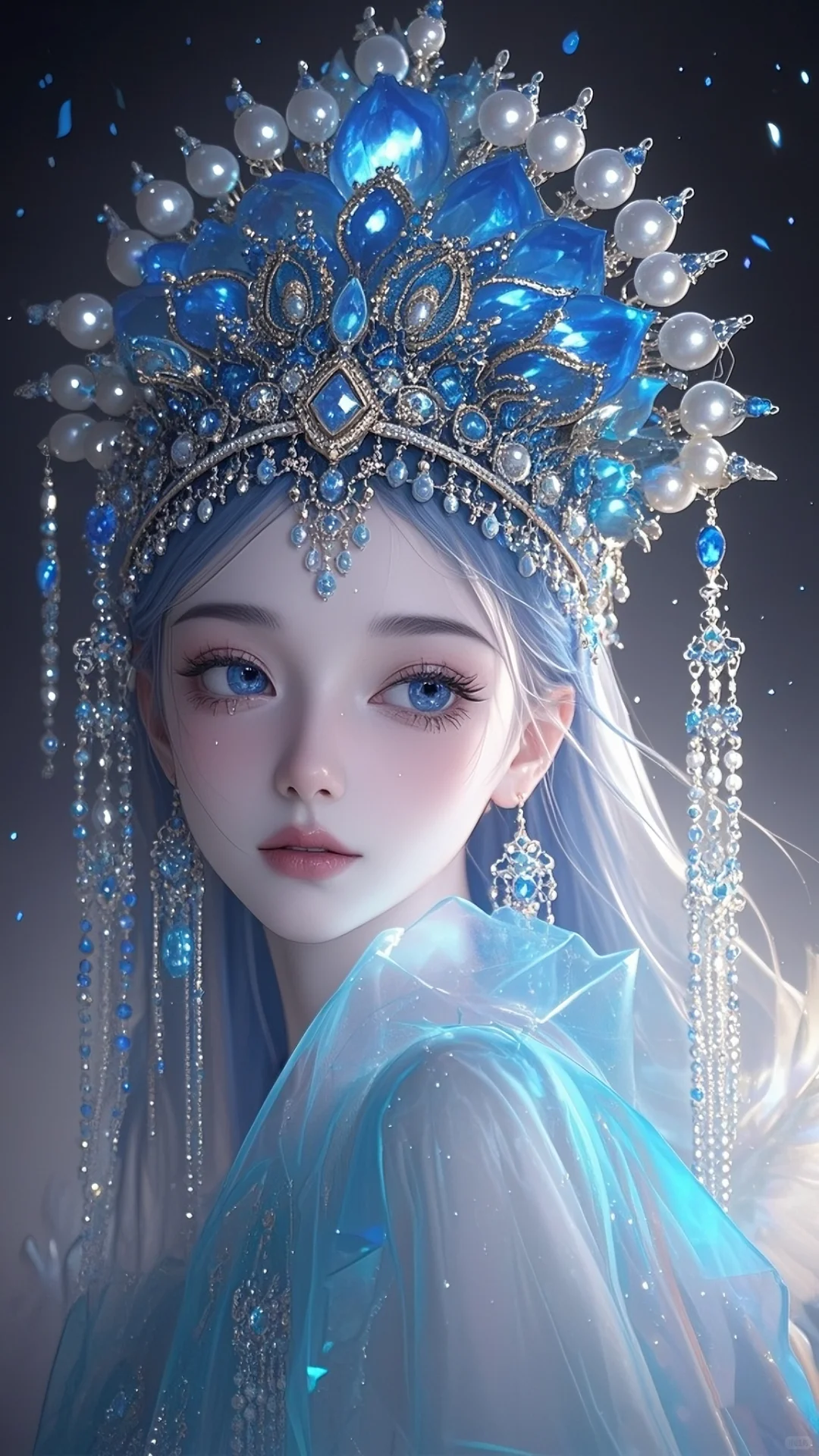 鬓云乱洒,朱唇微翘,明眸紧闭,甚是娇媚