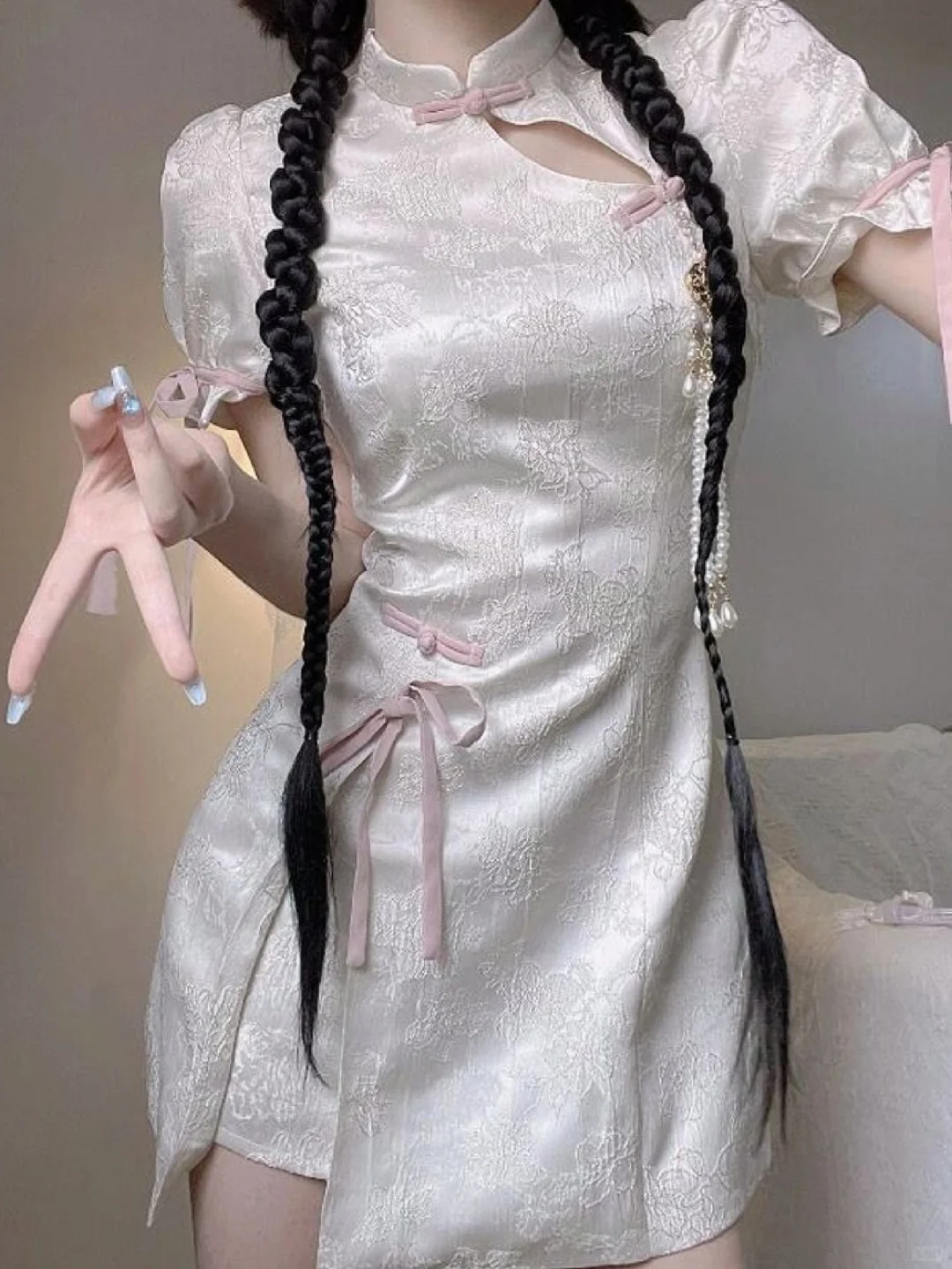 改良旗袍杀疯了💥 谁穿谁是人间富贵花