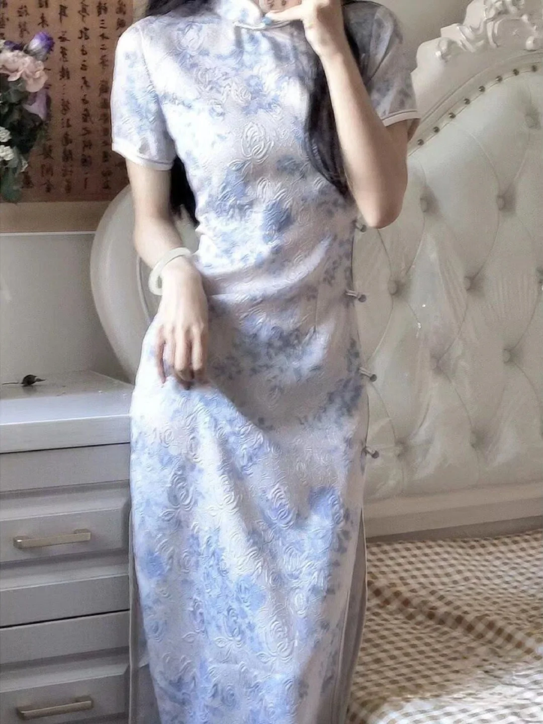 改良旗袍杀疯了💥 谁穿谁是人间富贵花