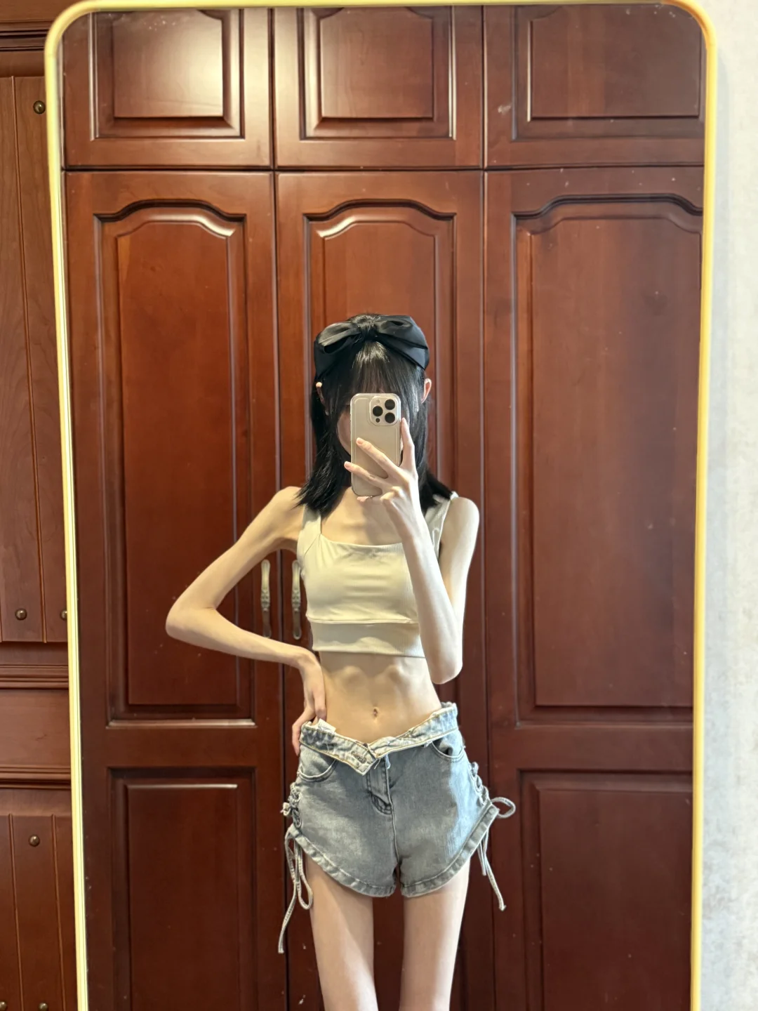 168/32kg｜瘦成巴掌腰了