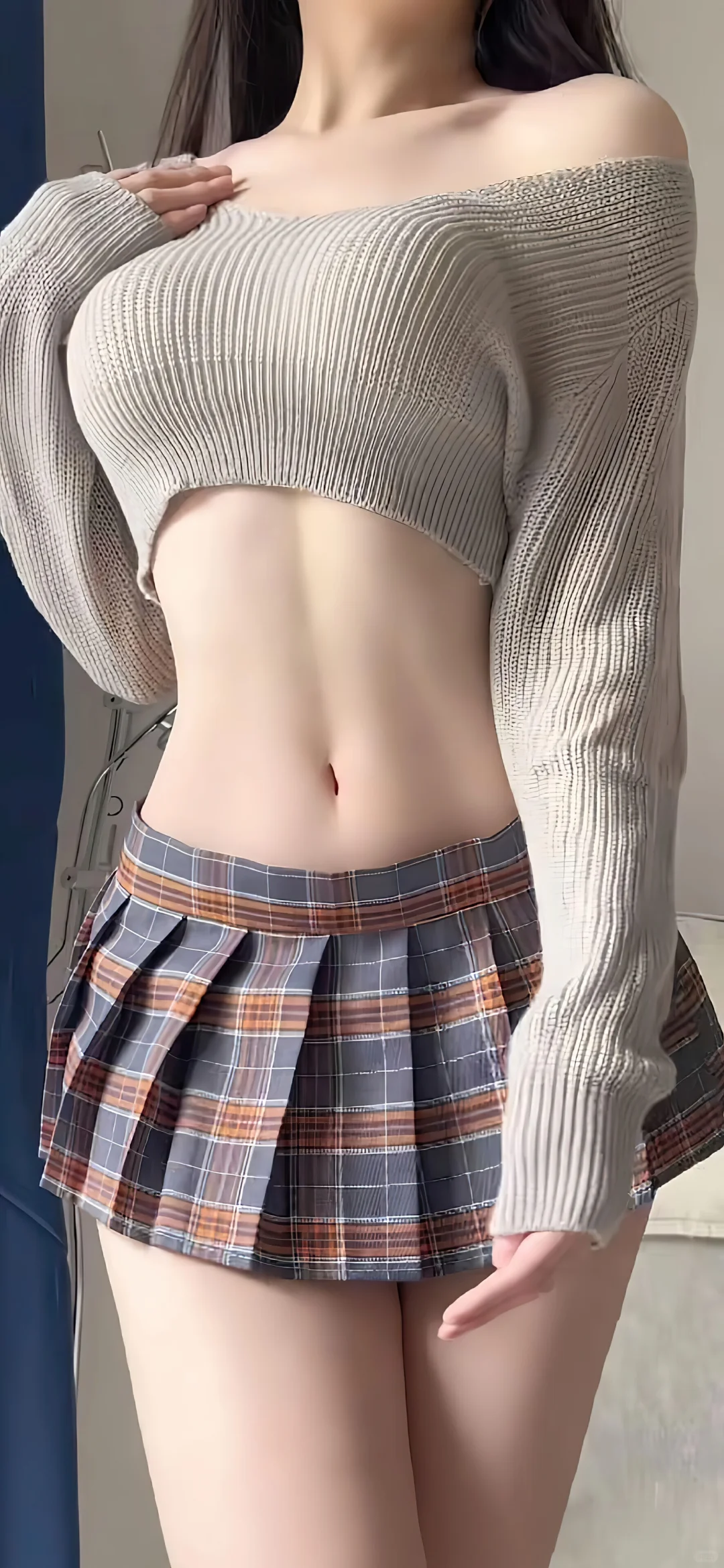 身材哇塞，一眼被惊艳到。
