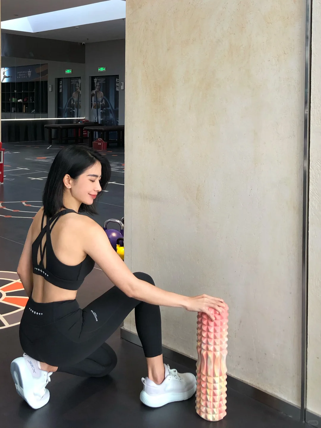 状态好心情好,运动女孩的快乐日常