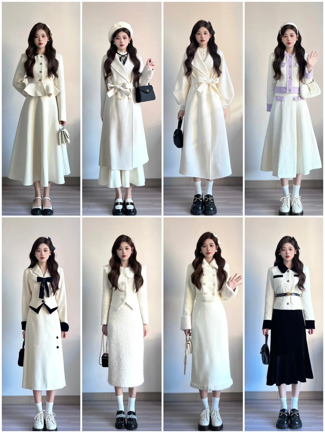 4⃣8⃣套|秋冬韩剧女主氛围感穿搭🎀